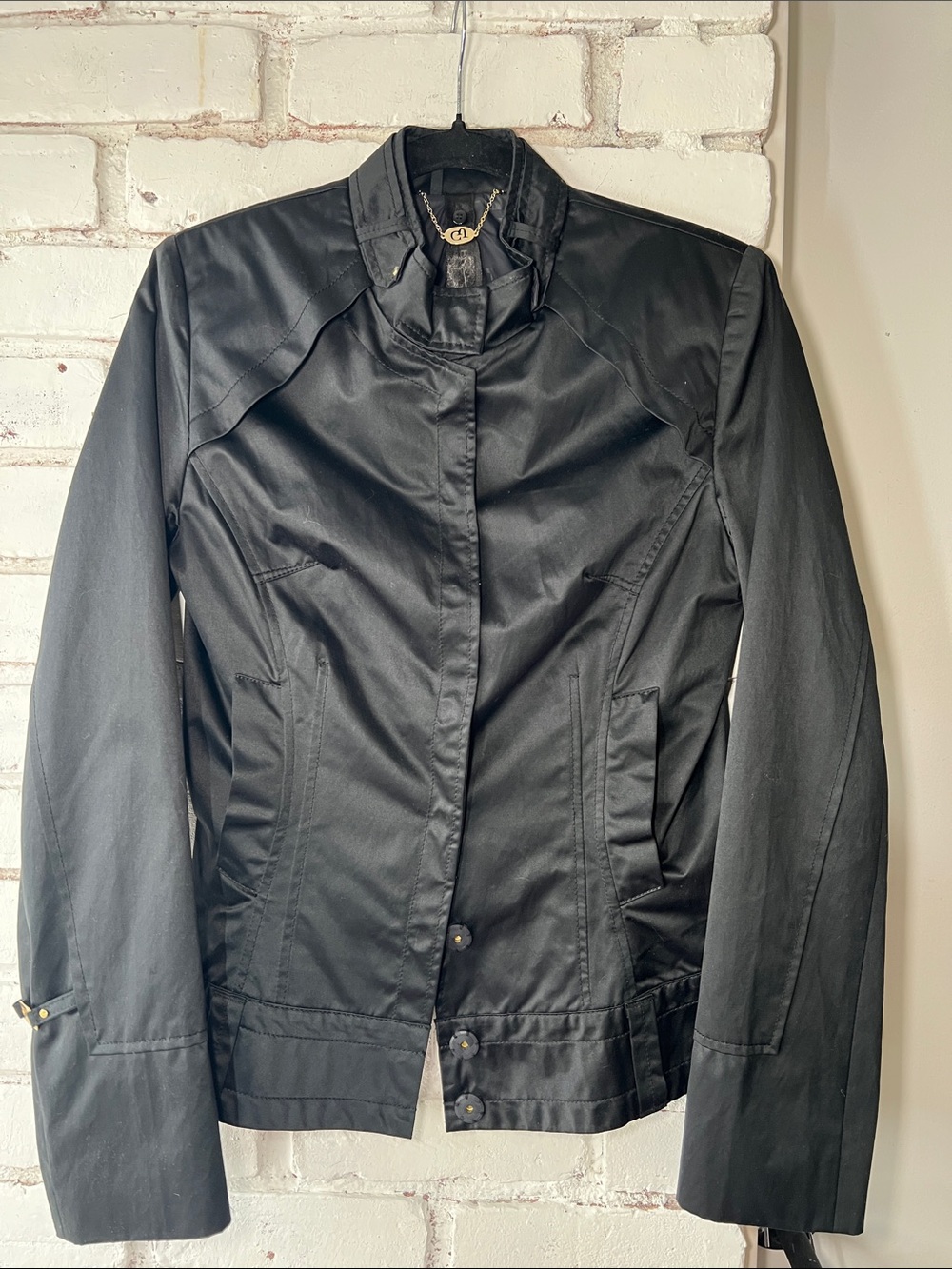 Women's Black Lightweight Jacket - guess jeans